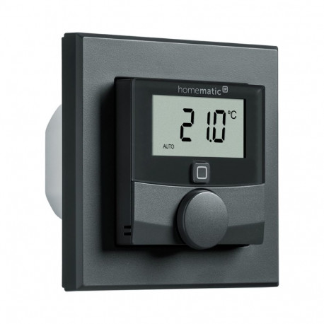 Wandthermostat mit Schaltausgang (HmIP-BWTH-A) (anthrazit, für Markenschalter 230V)