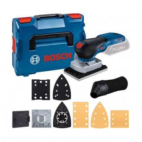 Bosch cordless orbital sander GSS 18V-13 Professional solo (blue/black, without battery and charger,