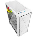 Sharkoon VS8 RGB , tower case (white, tempered glass)