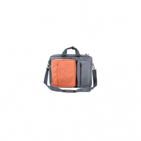 Modecom RENO 39.6 cm (15.6") Messenger case Grey, Orange