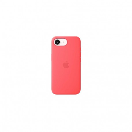 Apple iPhone 17e Silicone Case with MagSafe – Bright Guava