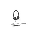 Logitech H340 USB Wired Headset USB-A, Black