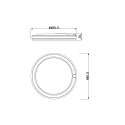 LED laevalgusti B2362-1-R 48CM 45W