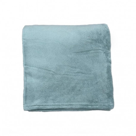 PLAID BLANKET COLAR 140X200 BLUE NO.59