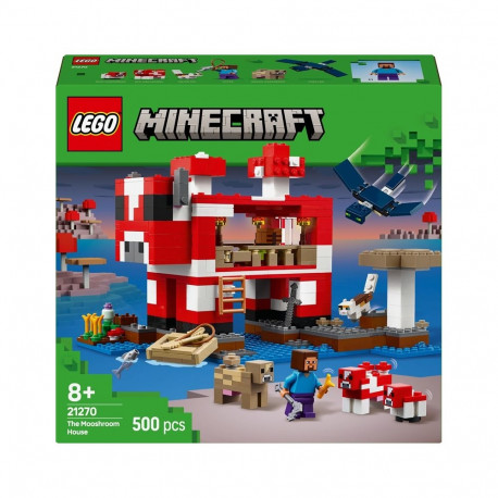 LEGO MINECRAFT 21270 The Mooshroom House