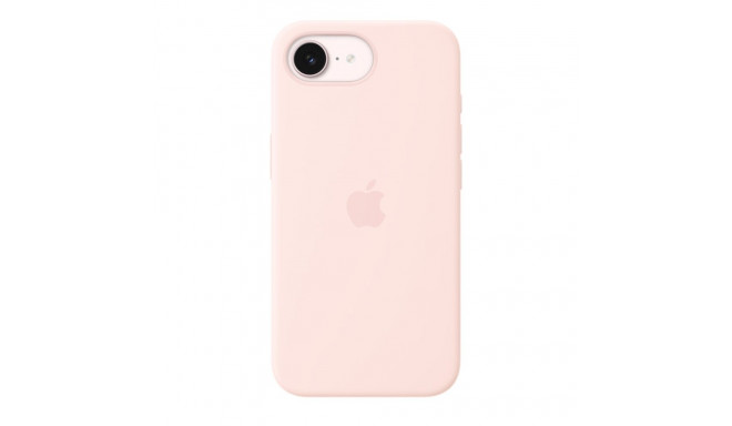 iPhone 17e Silicone Case with MagSafe – Soft Pink