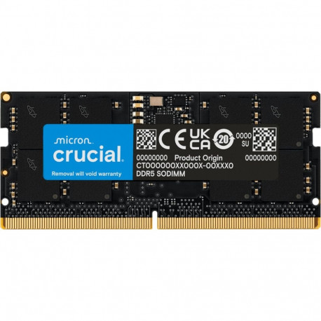 Mälu DDR5 SODIMM 16GB/5600 CL46 (16Gbit) Tray