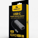 3-port USB 3.1 hub with a network card