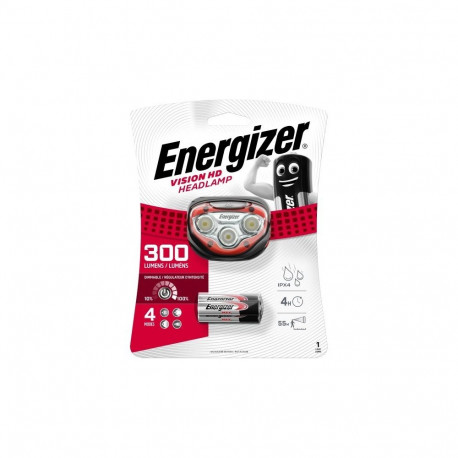 Energizer Vision HD Headlamp LP09071 spotlight on the head