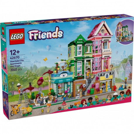 Friends 42670 Heartlake City korterid ja poed