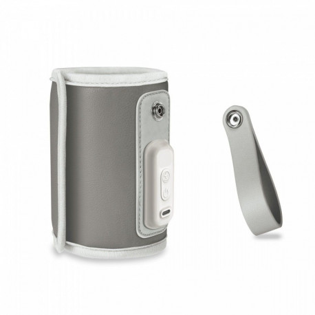 Podgrzewacz do butelek thermup go grey srebrny