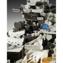 Model plastikust laev tirpitz 1:350
