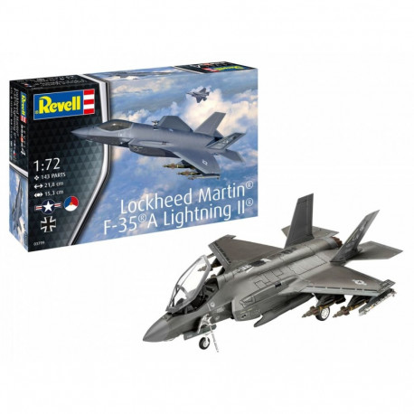 Model plastikowy lockheed martin f-35a lightning ii 1/72