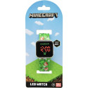 LED-kalendriga Minecraft kell