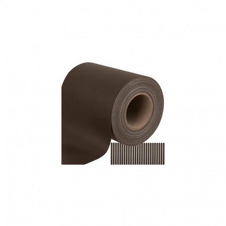 Taśma ogrodzeniowa 19cmx35m 450g/m2 brązowa 23702