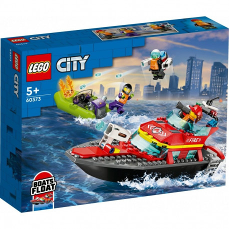 Klocki city 60373 tuletõrje paat