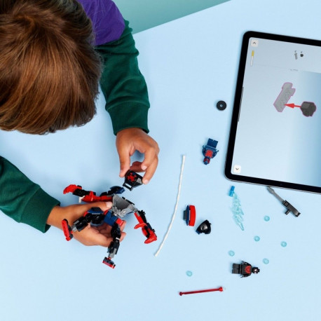 Klocki superkangelased 76337 Miles Morales kontra Spider-Man 2099