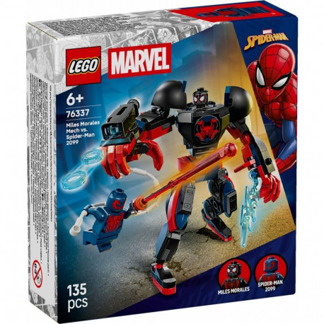 Klocki superkangelased 76337 Miles Morales kontra Spider-Man 2099