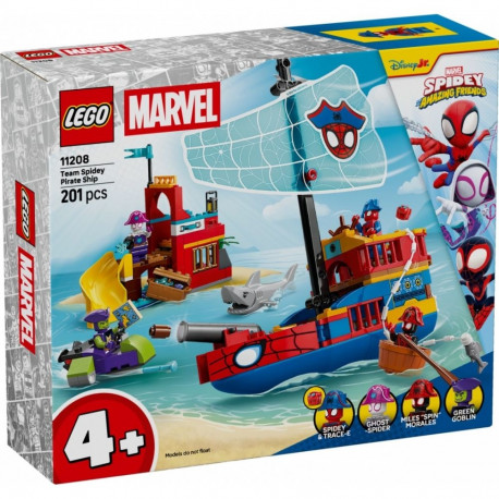 Klocki spidey 11208 piraadilaev spidey meeskonnale