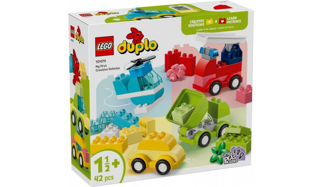 Duplo 10474 loomingulised sõidukid