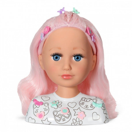 Głowa do stylizacji i czesania baby born