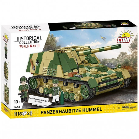 panzehaubitze hummel 1118 klotsi komplekt