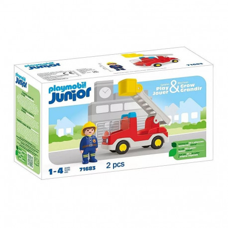 komplekt figuuriga junior 71683 tuletõrjeauto redeliga