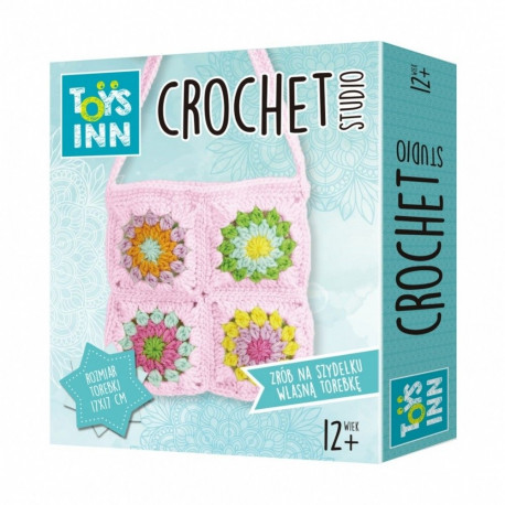 Zestaw crochet studio torebka