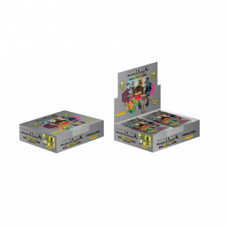 Karty minecraft saszetka display 18 sztuk