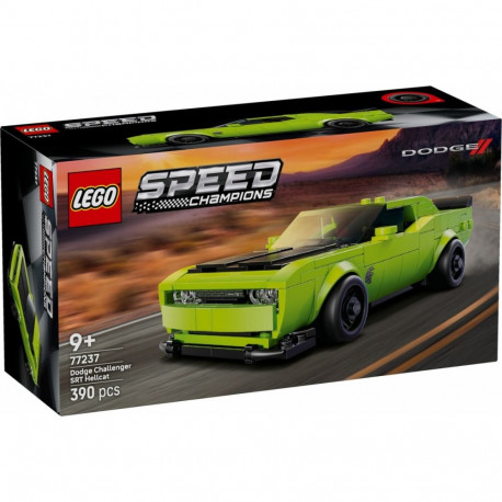 Klocki speed champions 77237 samochód sportowy dodge challenger srt hellcat