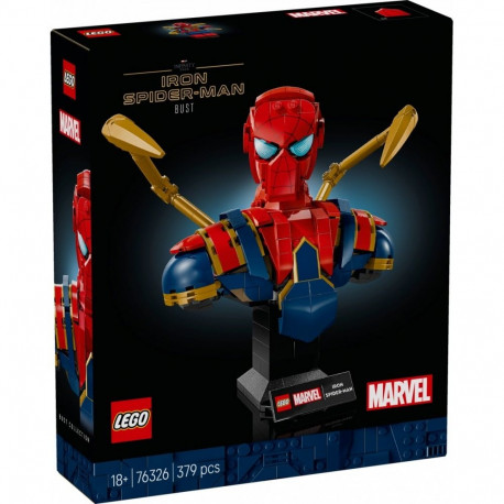 superkangelased 76326 Iron Spider-Mani büst klotsid