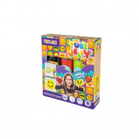 tubi jelly emotikonid 3 värvi komplekt