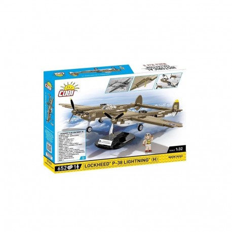 Klocki Lockheed P-38H Lightning ehitusklotsid