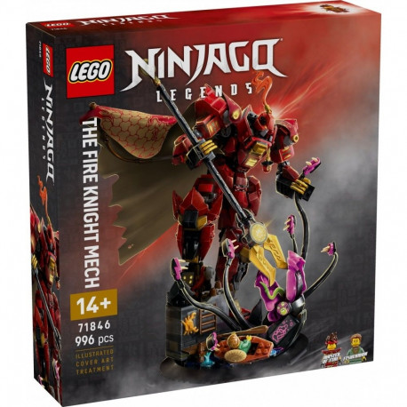 Klocki ninjago 71846 mech ognistego rycerza