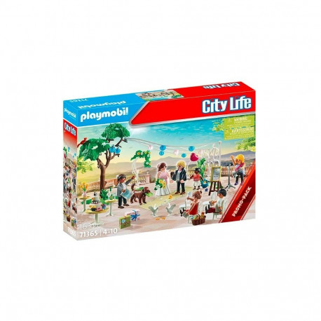 Zestaw z figurkami city life 7136 5 przyjęcie weselne