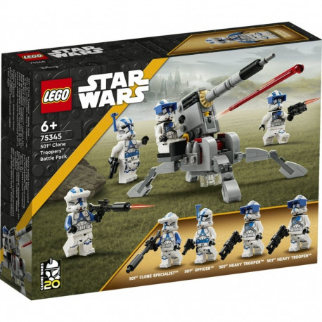 Klocki star wars 75345 zestaw bitewny - żołnierze-klony z 501. legionu