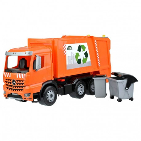 Prügiauto Arocs 52cm, lahtiselt pappkarbis
