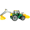 Traktor buldooser + ekskavaator pakend