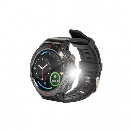 89-011# Smartwatch blow x21 czarny z latarką