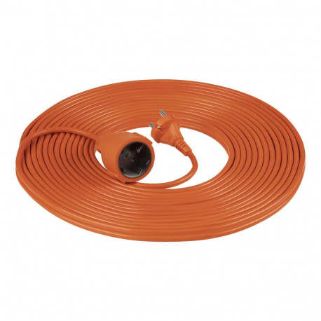 PVC pikendusjuhe IP20 20m 1x2P, H03VV-F 2x1mm