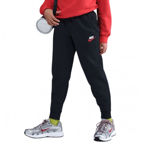 Spodnie dla dzieci Nike Sportswear Club Fleece czarne FD3008 015 M