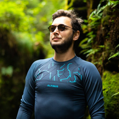 Alpinus meeste termoaluspesu komplekt Tactical Gausdal SI8907-SI8911 S, grafiithall-sinine