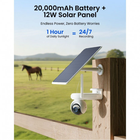 Reolink Altas Series G650 with SolarPanel 3 | Bullet | 4 MP | 4mm | IP66 | H.264/H.265 | Micro SD, M