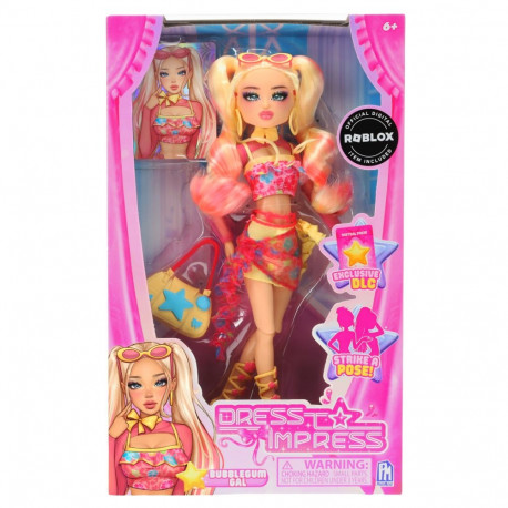 DRESS TO IMPRESS Nukk - Bubble Gum Gal, 29 cm