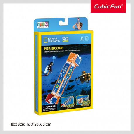 CUBIC FUN National Geographic 3D puzzle Periscope