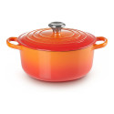 "Le Creuset Bräter 22cm, vulkanfarben"