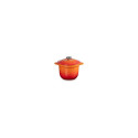 "Le Creuset Cocotte 18 cm, vulkanfarben"