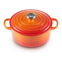 Le Creuset 22cm volkaanivärvi haudepott
