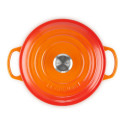 Le Creuset 22cm volkaanivärvi haudepott
