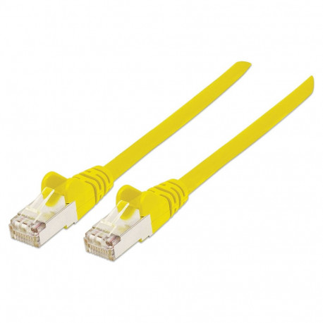 "INTELLINET Netzwerkkabel Cat6 S/FTP LS0H 10m Gelb RJ-45 Stecker / RJ-45 Stecker Vergoldete Kontakte
